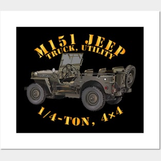 Vehicle - M151 Jeep Posters and Art